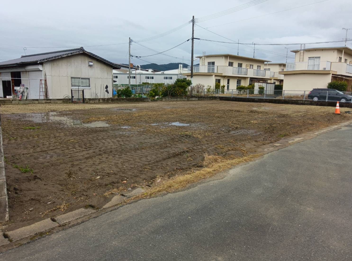 玉名市河崎　131坪の土地をお預かりしました。